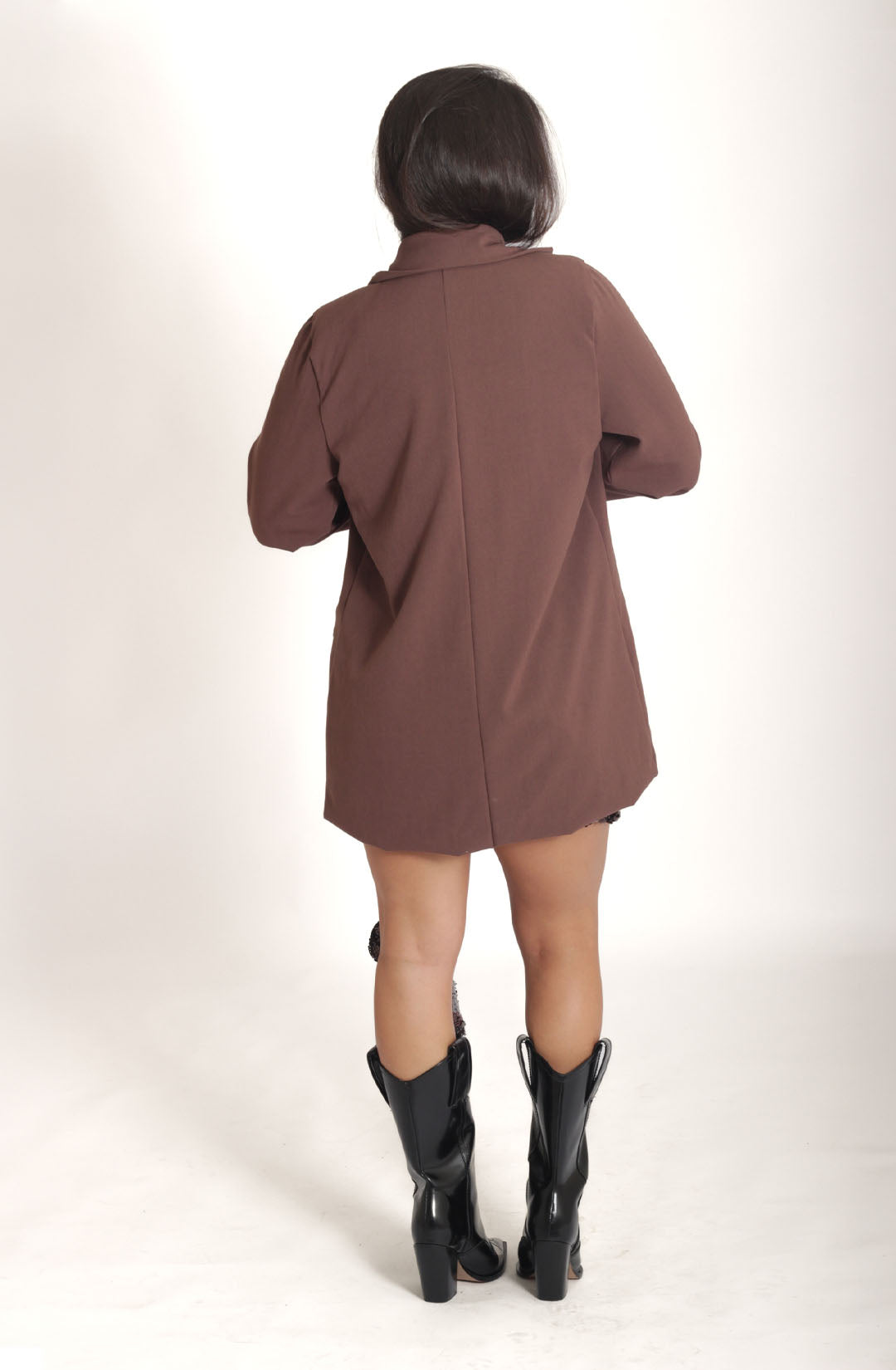 Blazer cami - Marrom Escuro