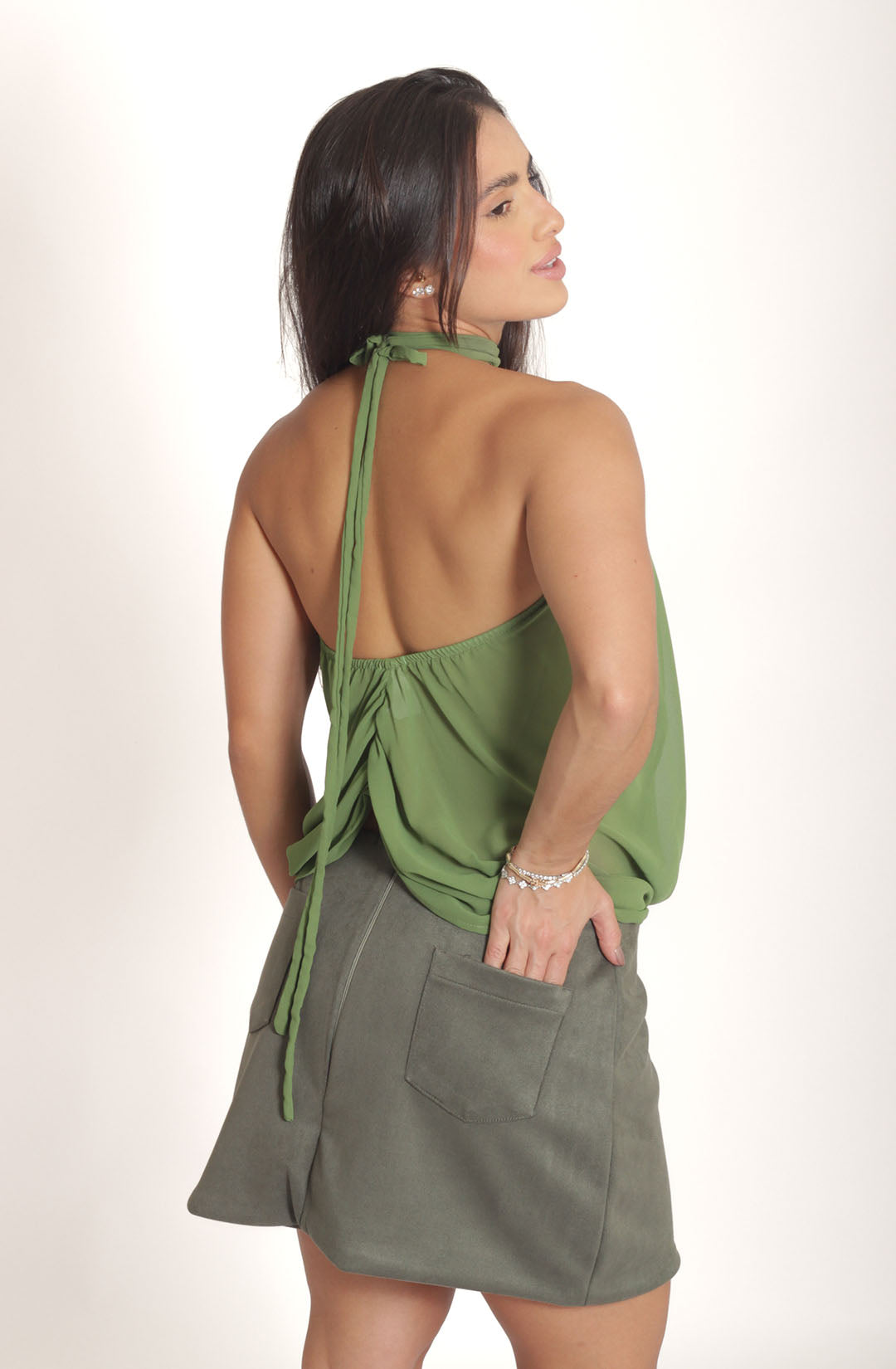Blusa Elô - Verde Musgo