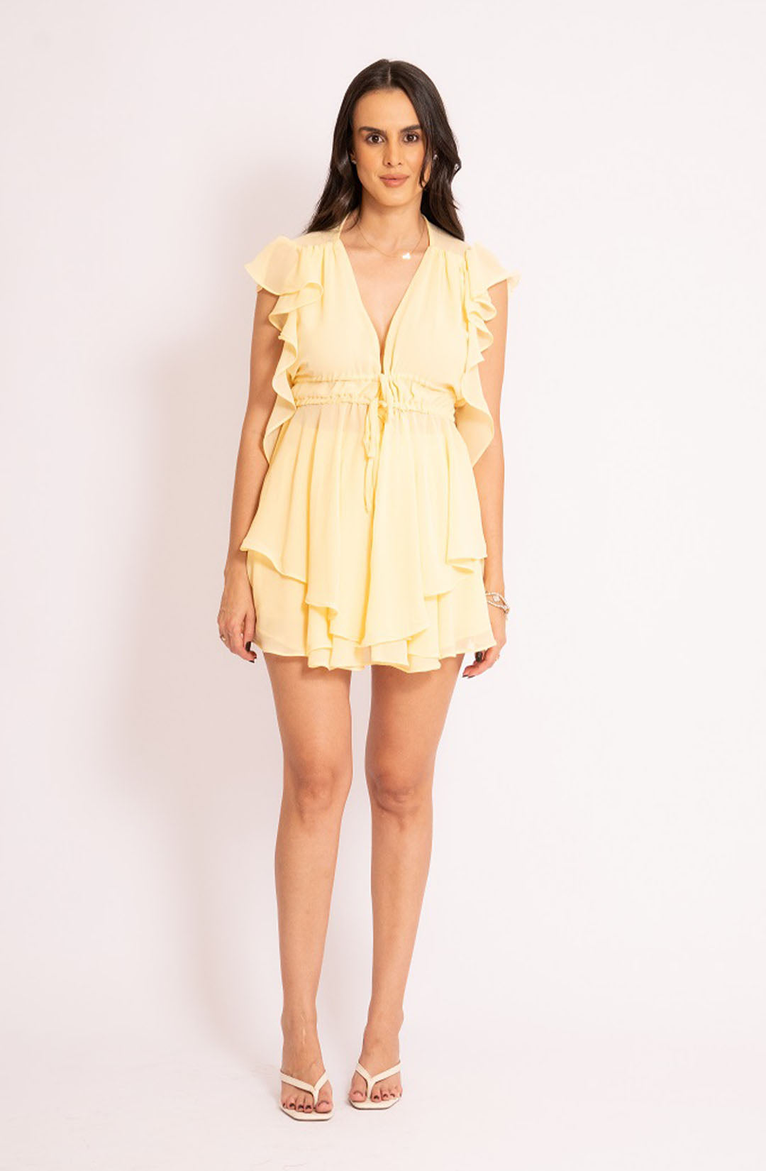 Conjunto Isadora - Amarelo Manteiga