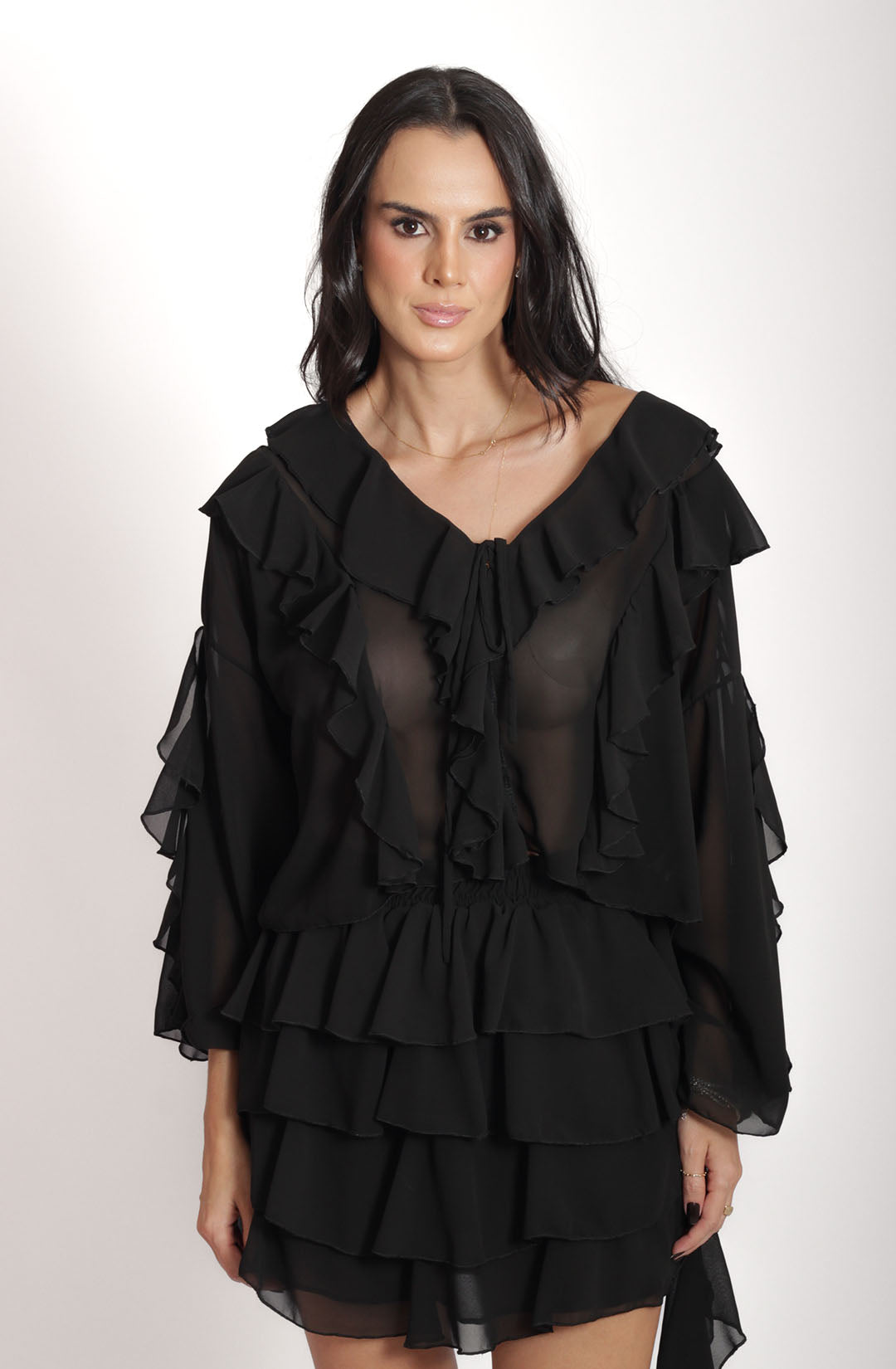 Conjunto Selena - Preto