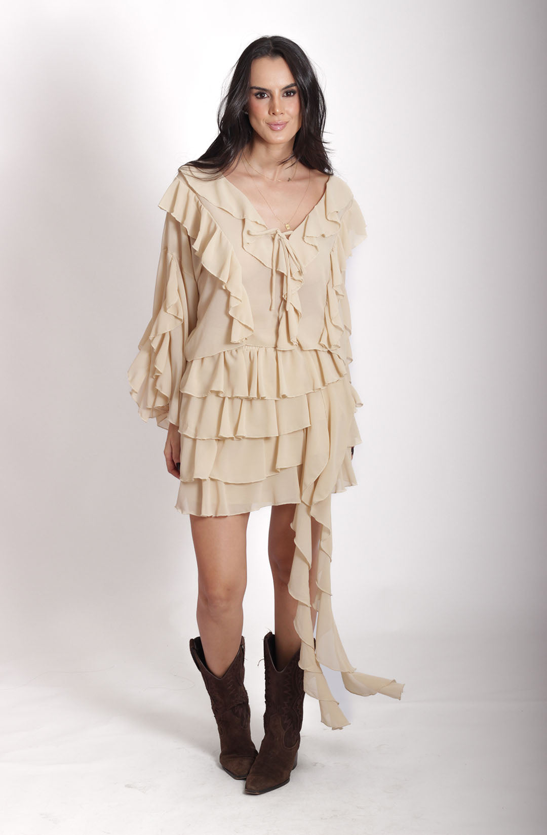 Conjunto Selena - Creme