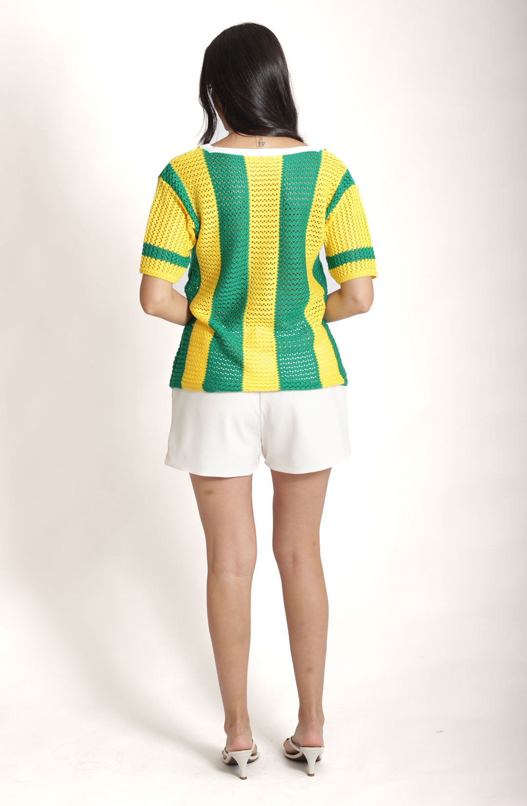 Blusa Tricot Brasil - Verde Bandeira