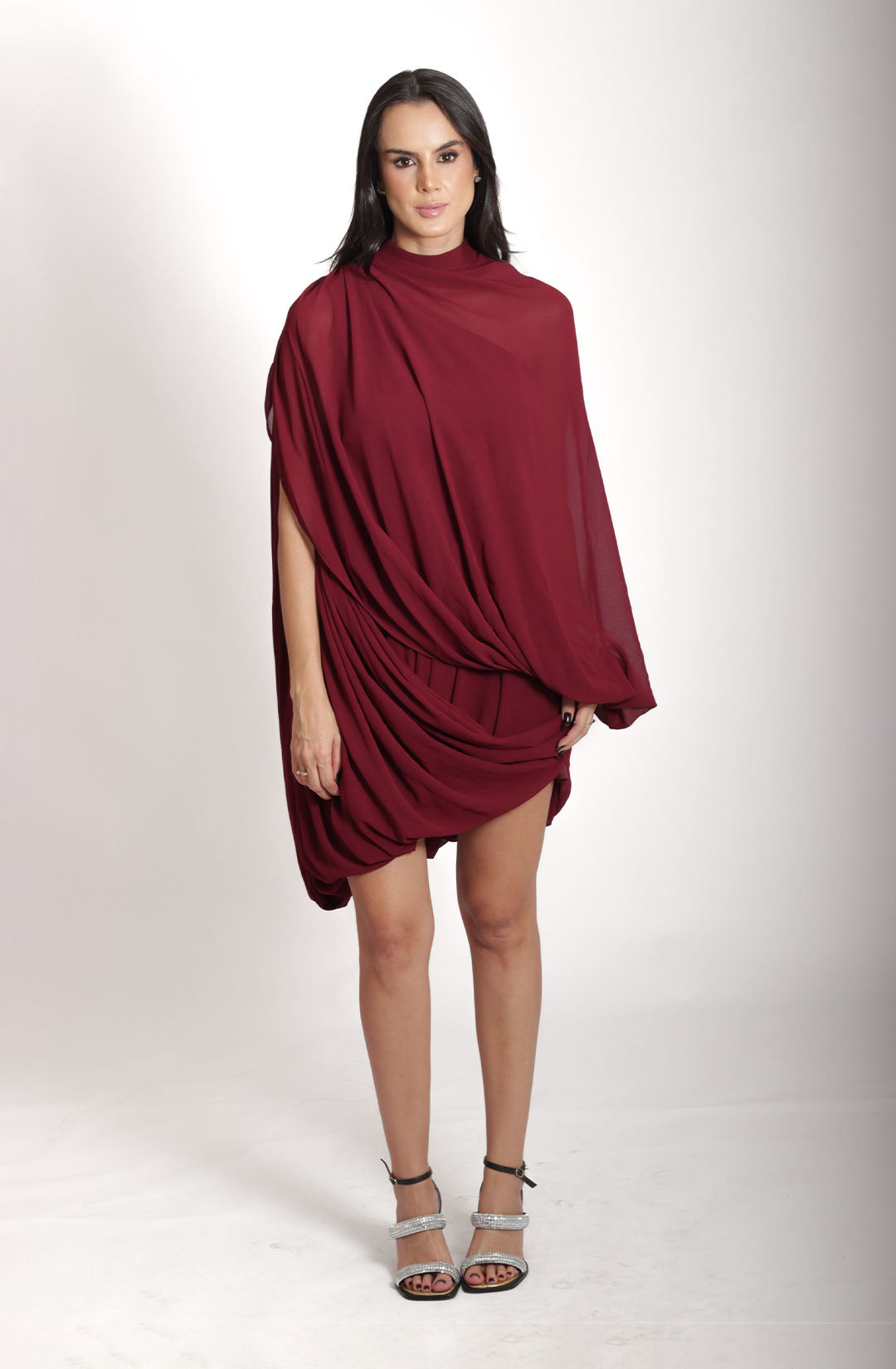 Vestido Camille - Marsala
