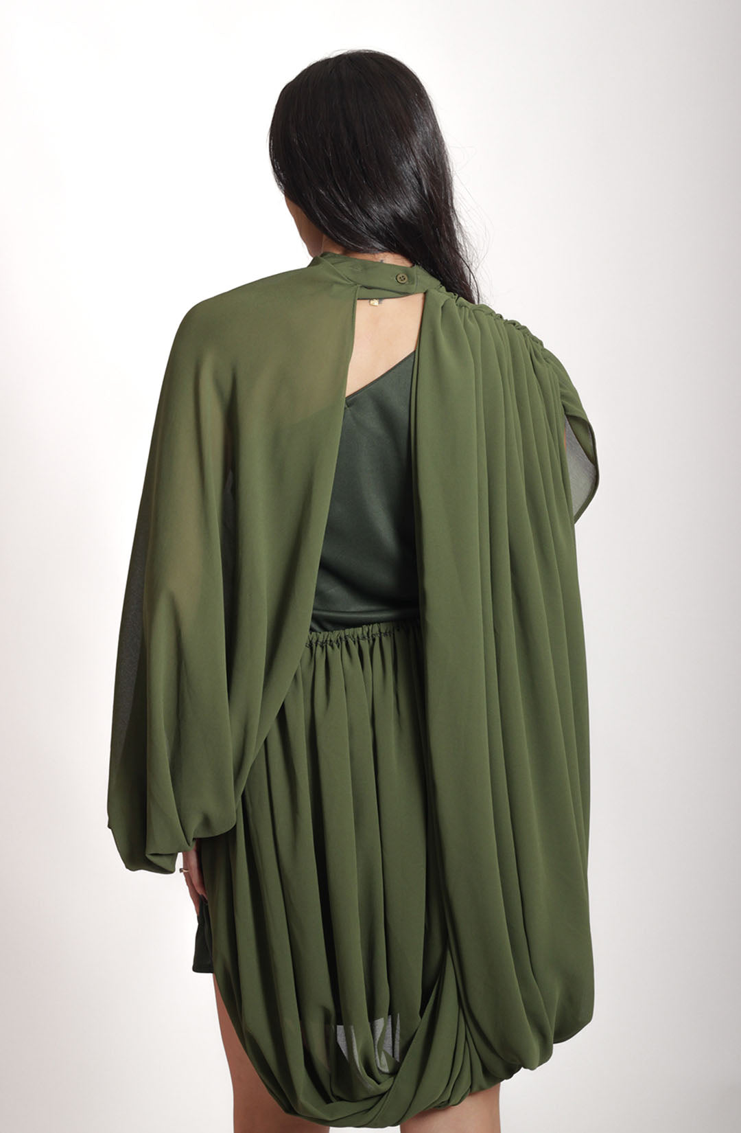 Vestido Camille - Verde Musgo