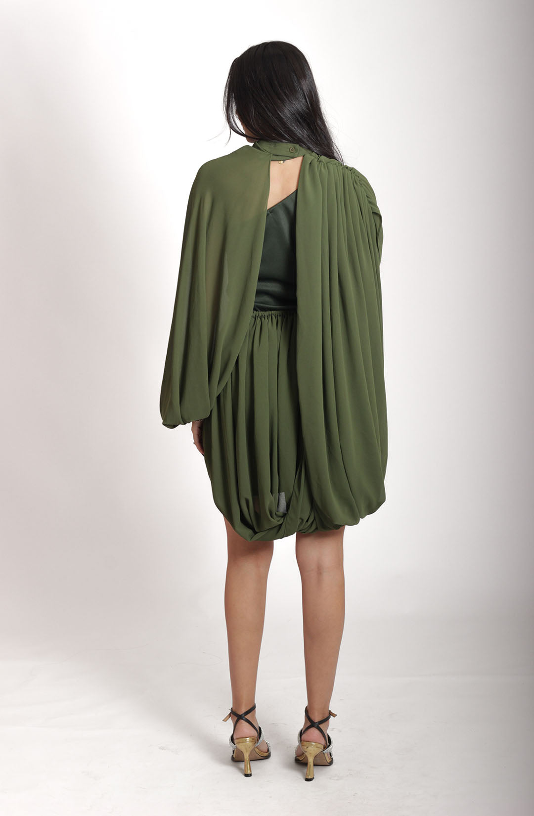 Vestido Camille - Verde Musgo