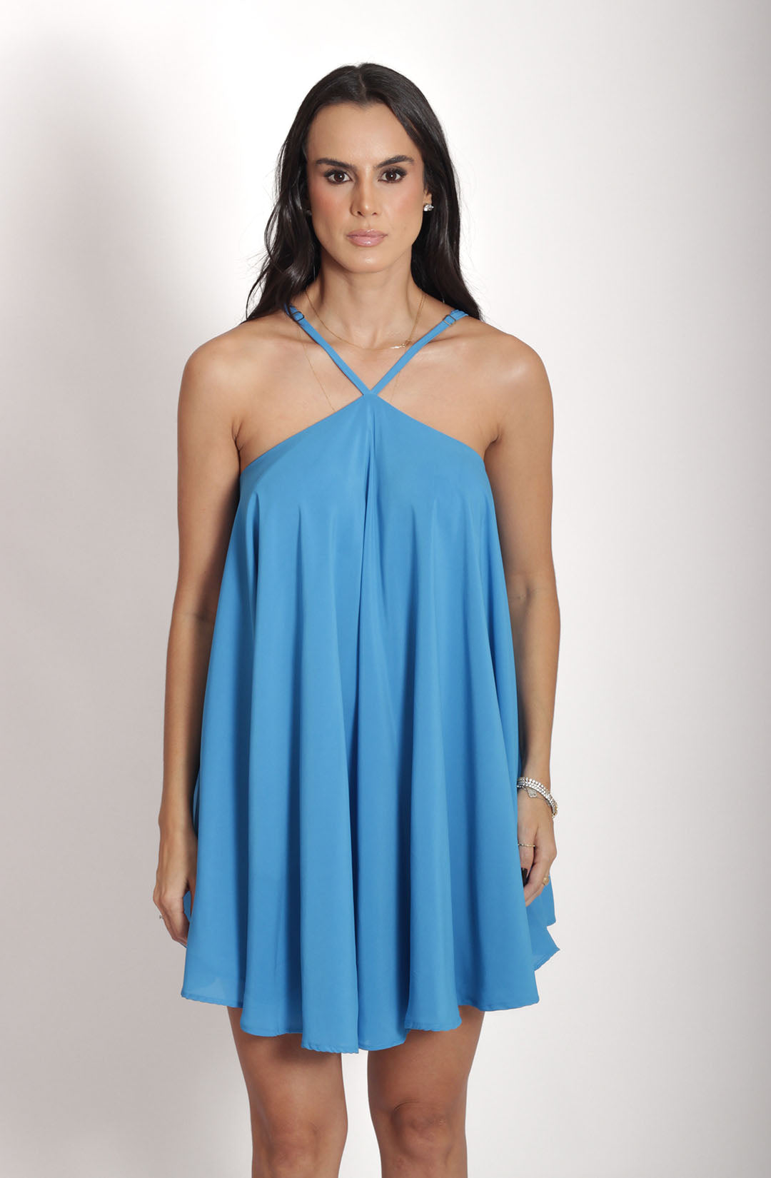 Vestido Diana - Azul escuro