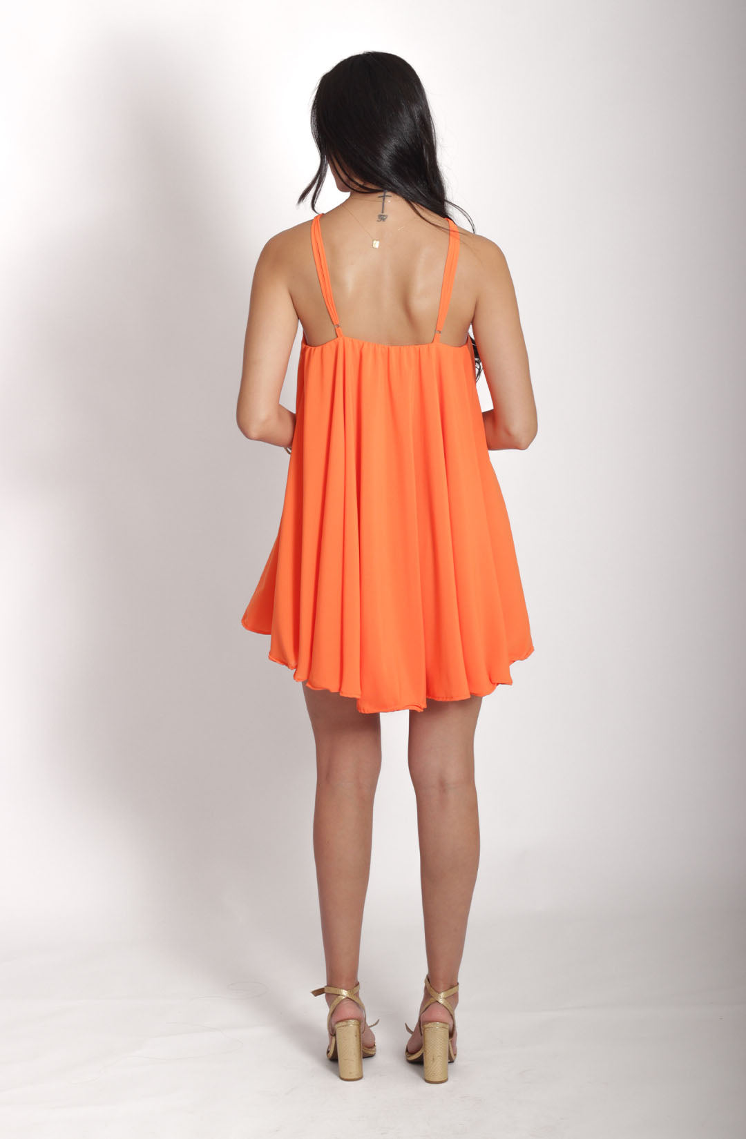 Vestido Diana - Laranja