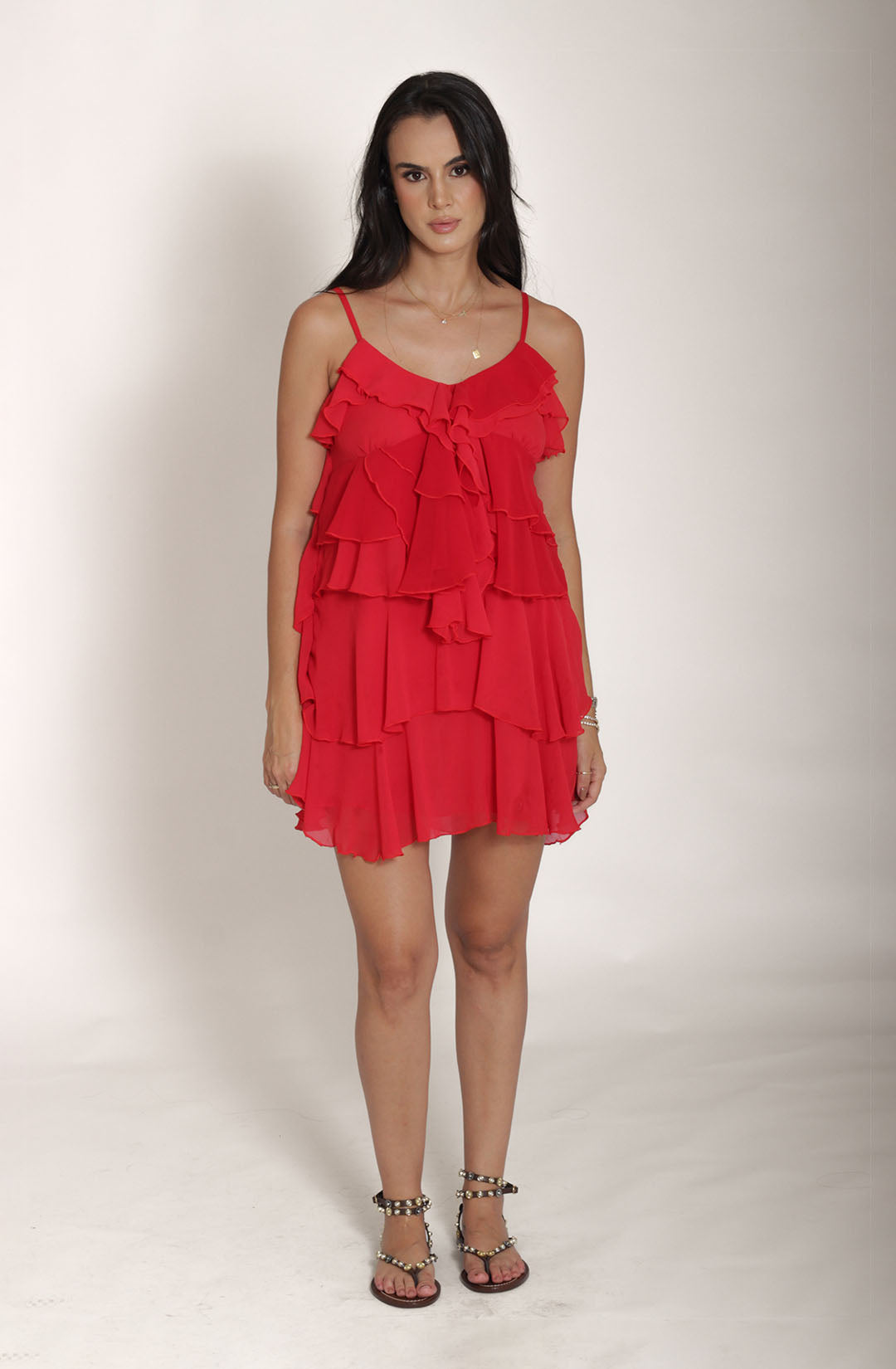 Vestido Gio - Vermelho