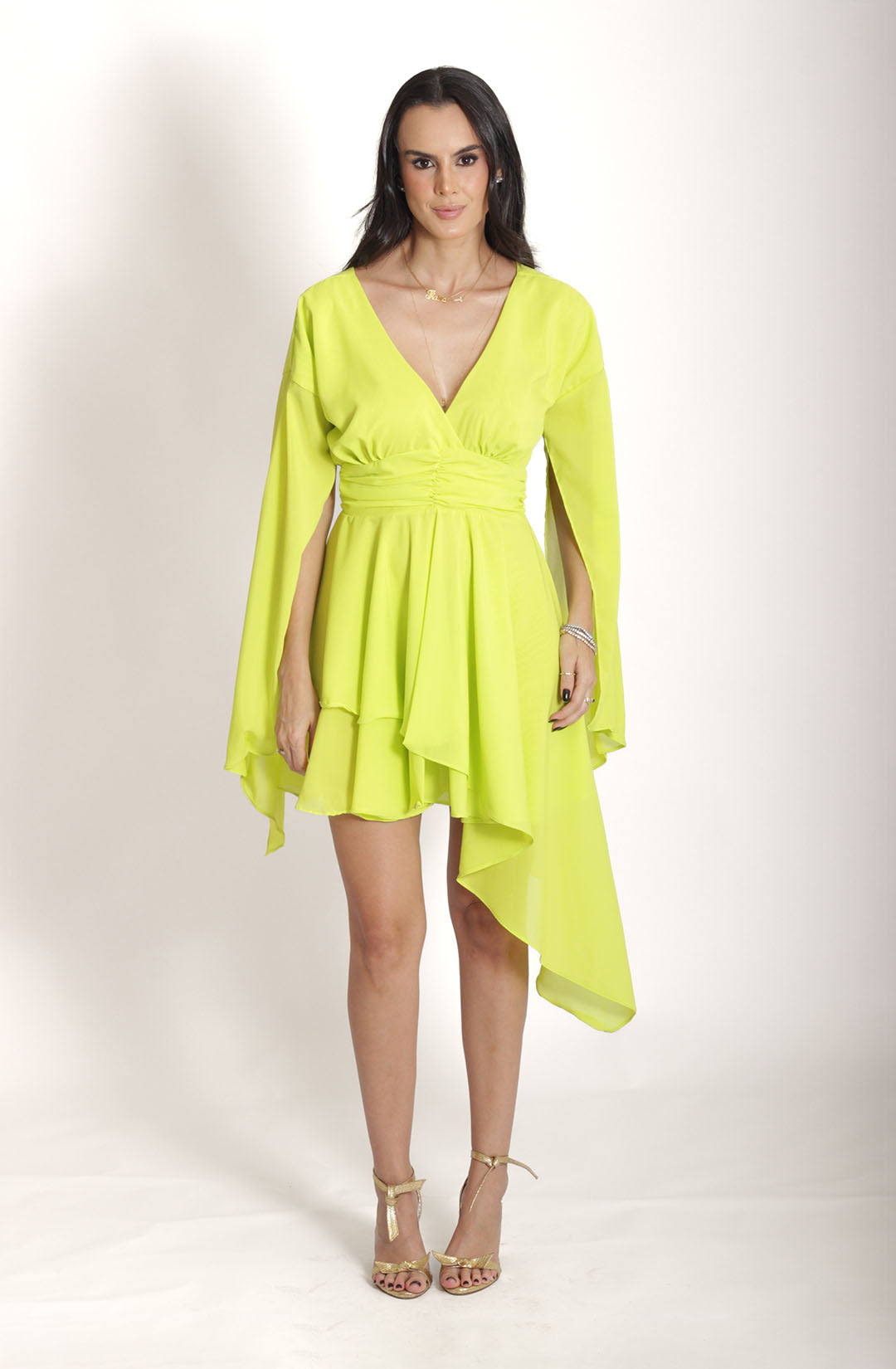 Vestido Liz - Verde Lima