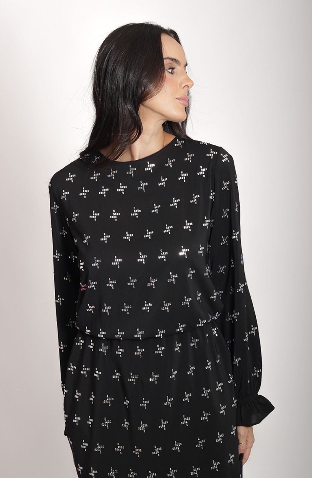 Vestido Melina - Preto