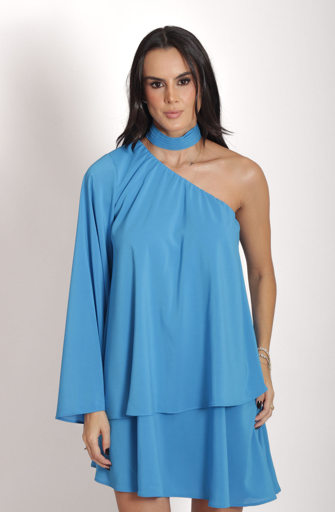 Vestido Mia - Azul escuro