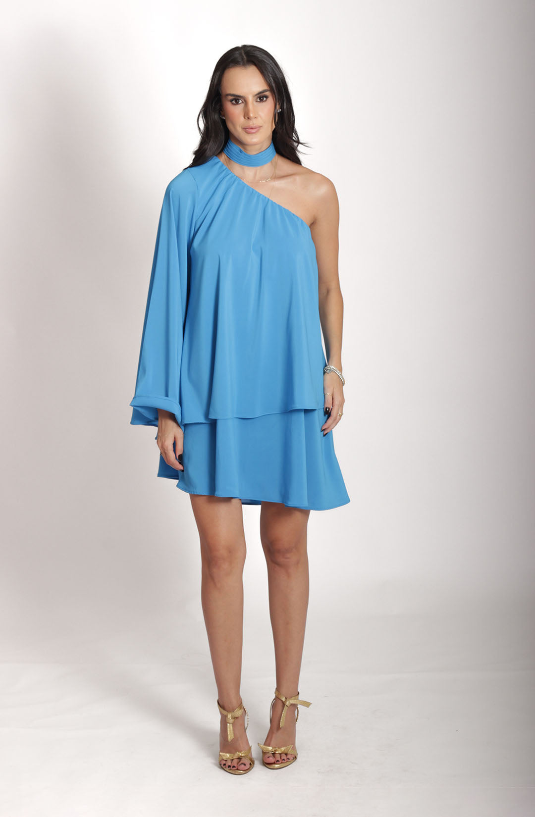 Vestido Mia - Azul escuro
