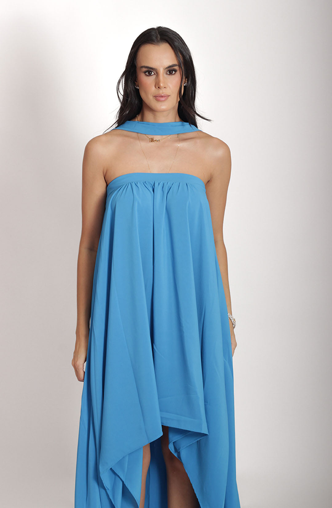 Vestido Sara - Azul escuro