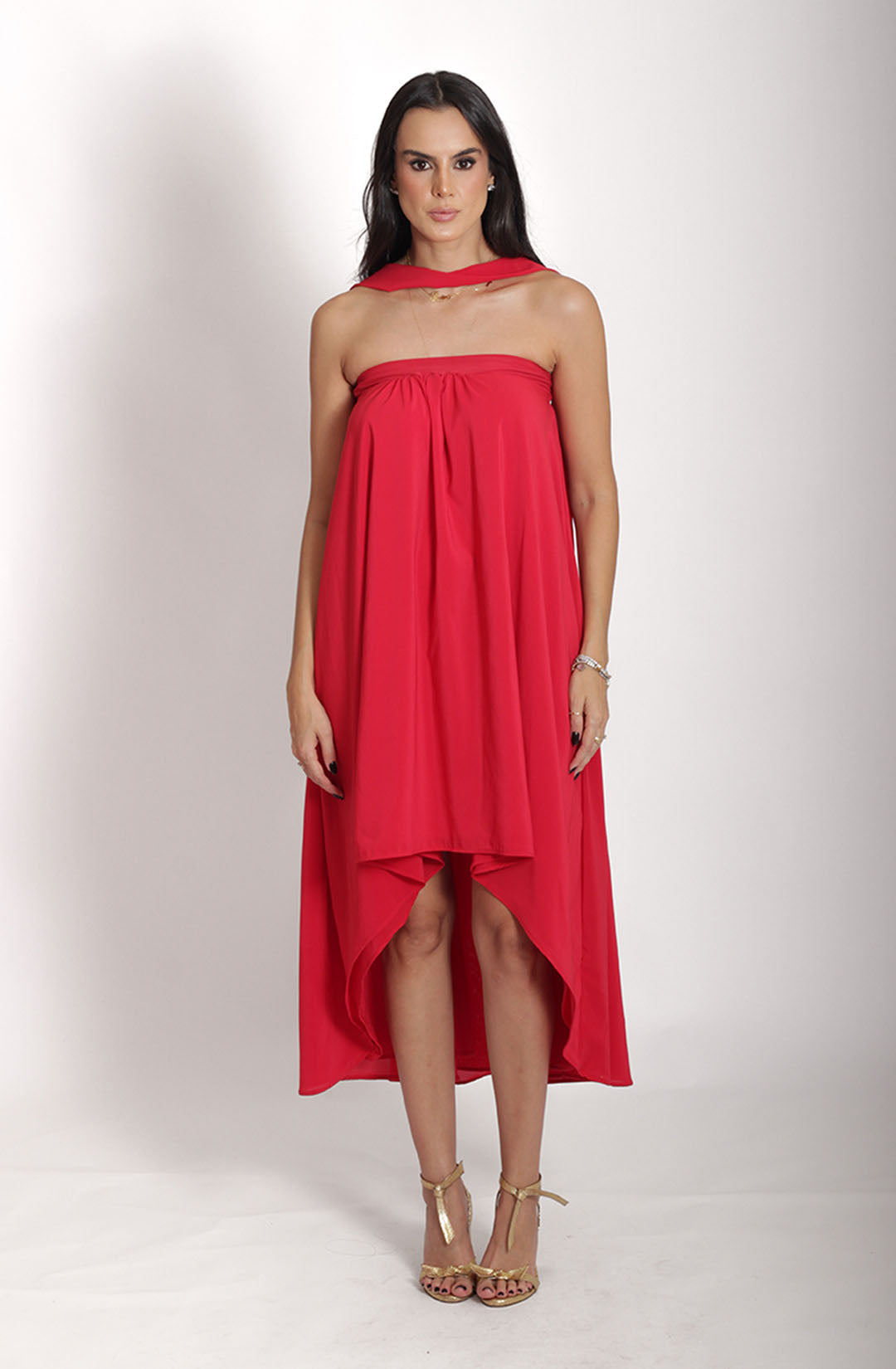 Vestido Sara - Vermelho
