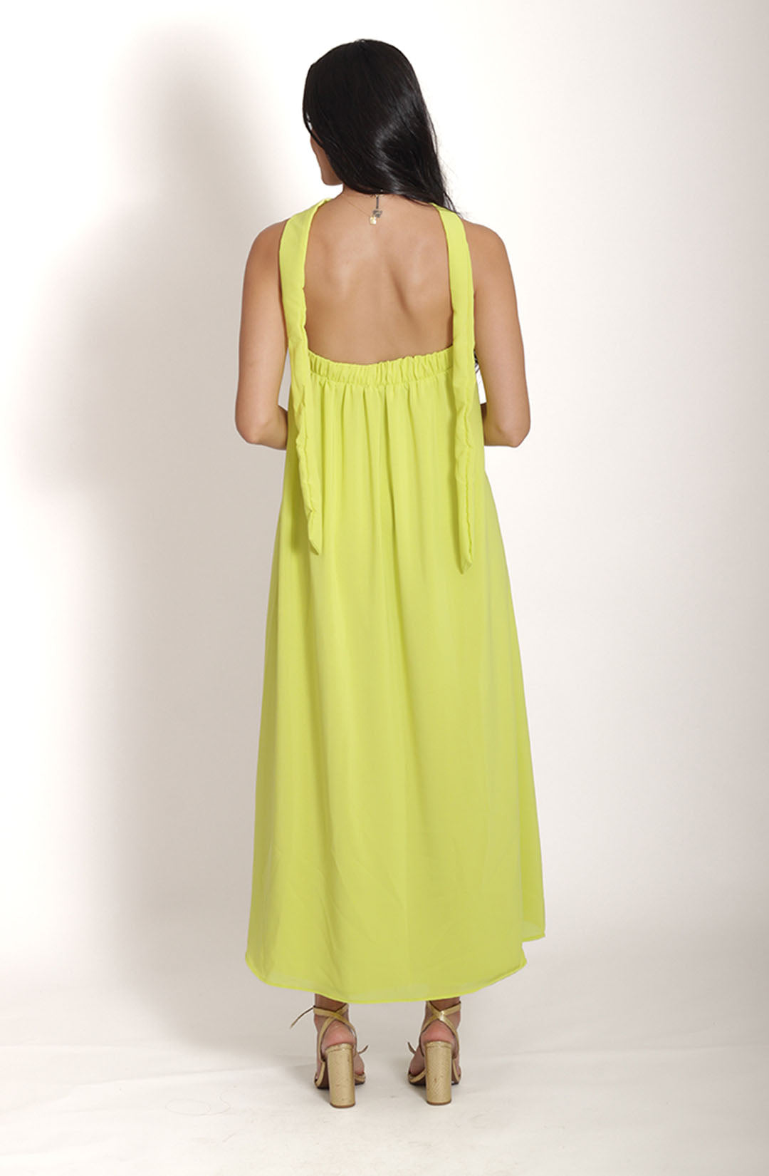 Vestido Sara - Verde Lima
