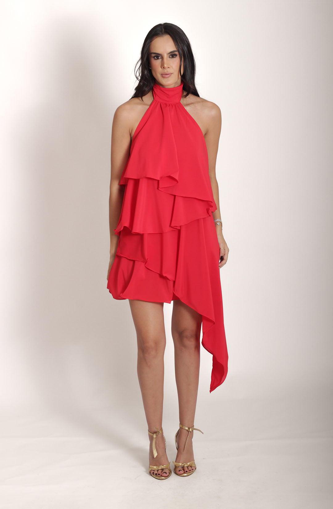 Vestido Thassia - Vermelho