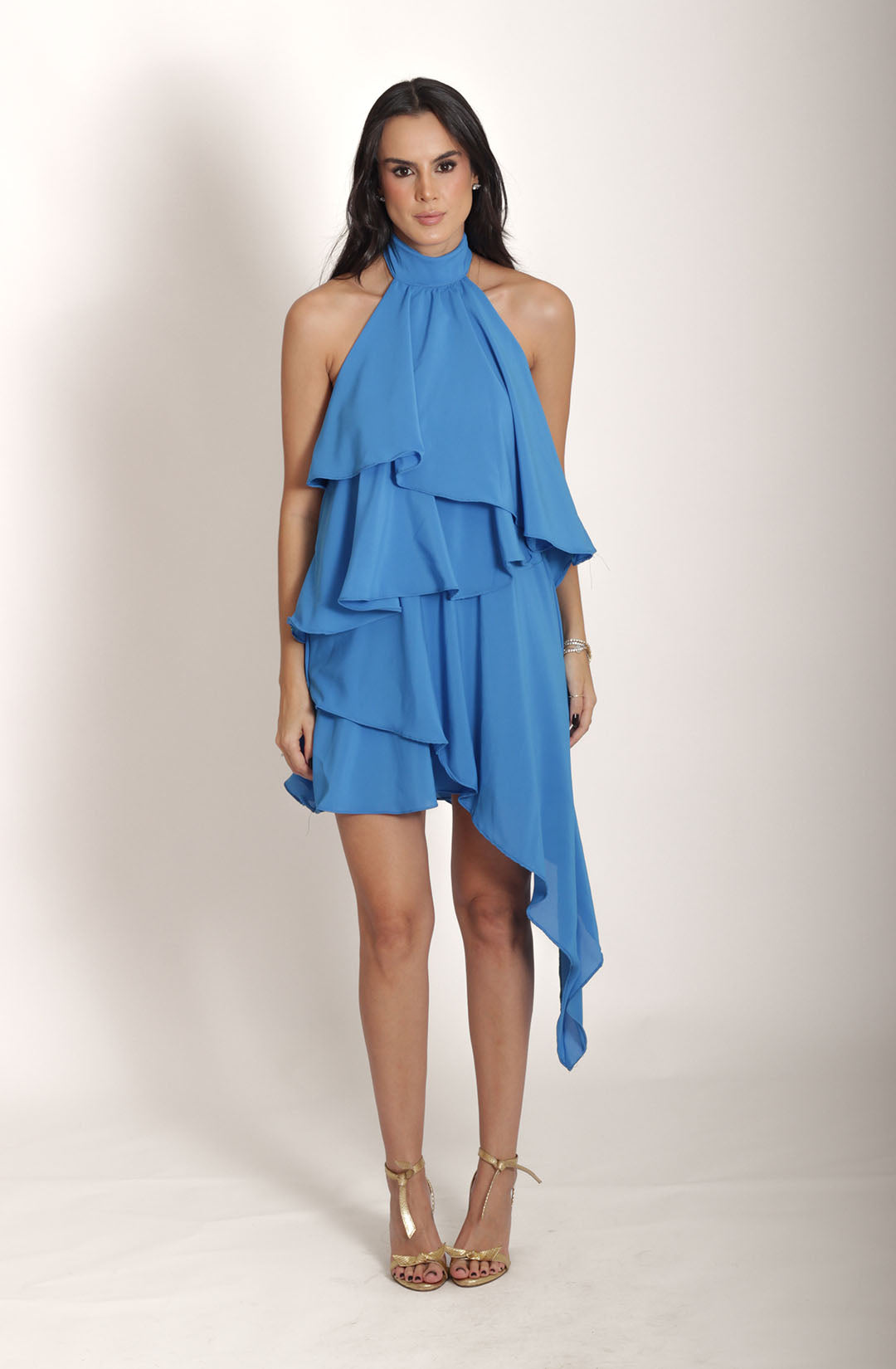 Vestido Thassia - Azul escuro