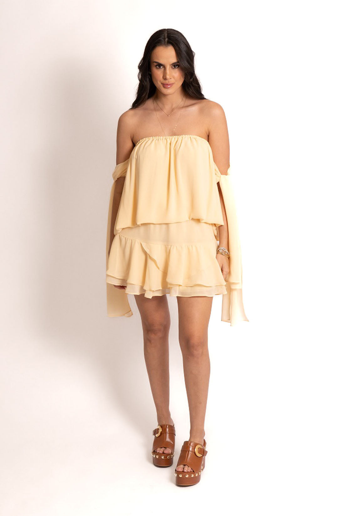 Blusa clarice - Amarelo Manteiga