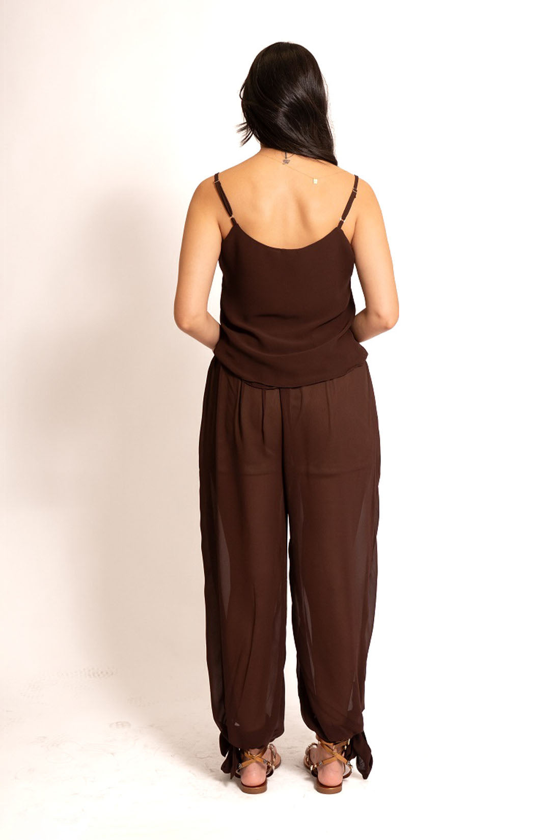 Calça jasmine - Marrom Escuro