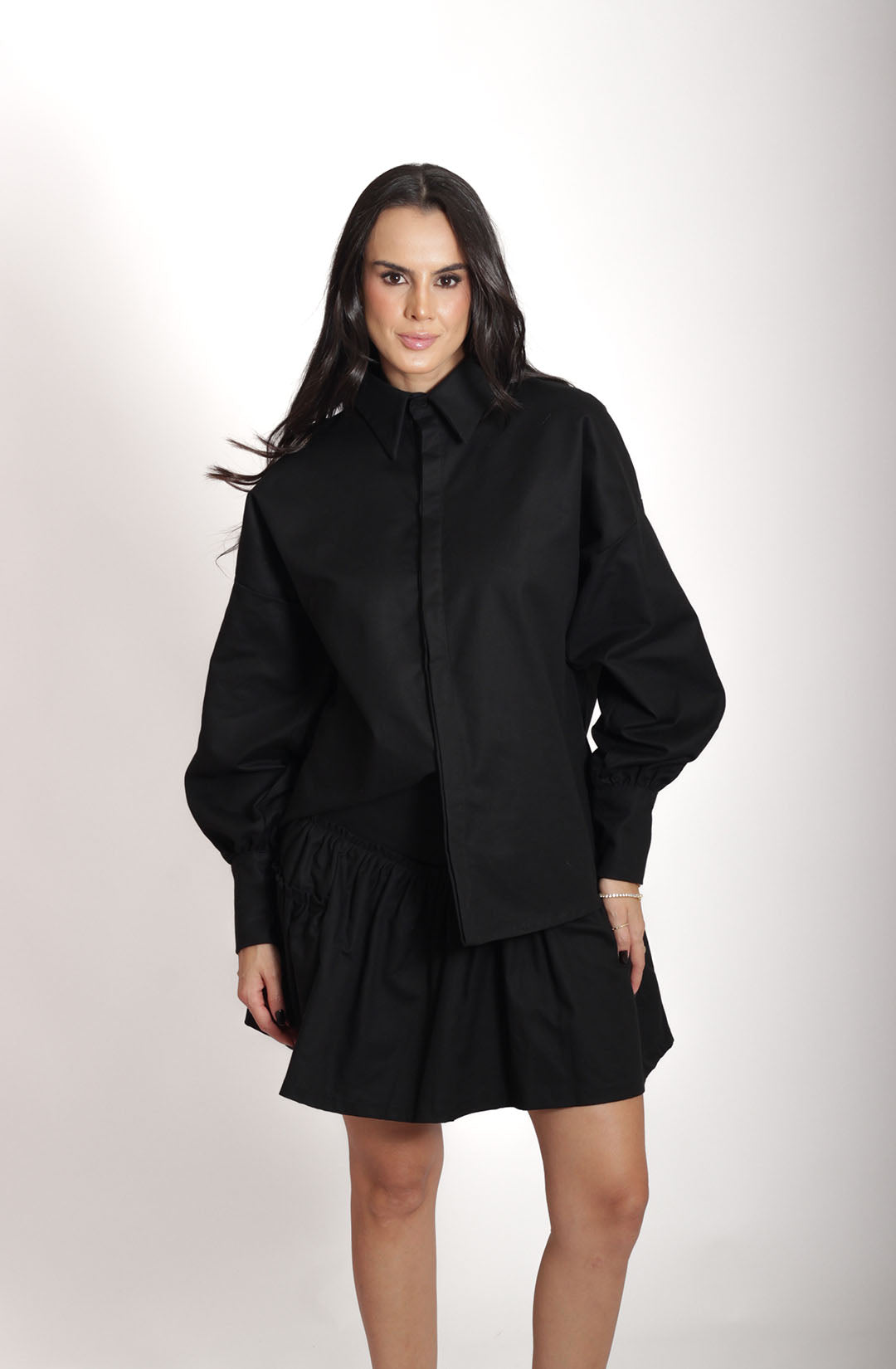 Saia Luiza - Preto