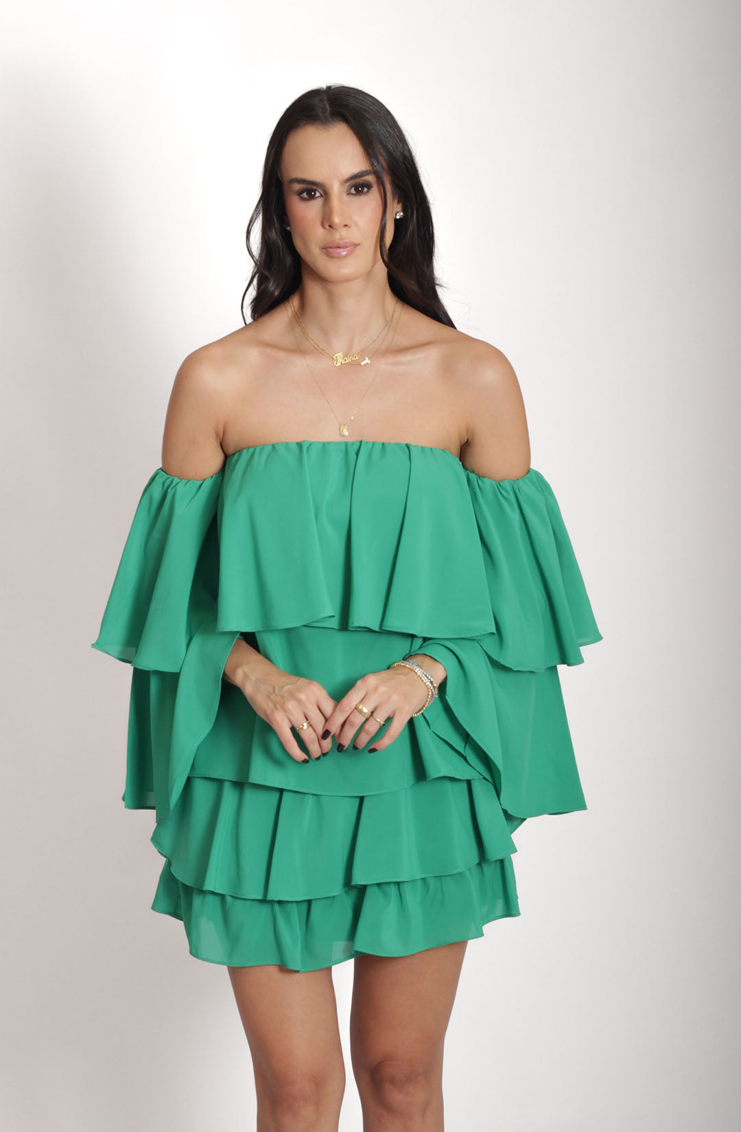 Conjunto Bia - Verde Bandeira