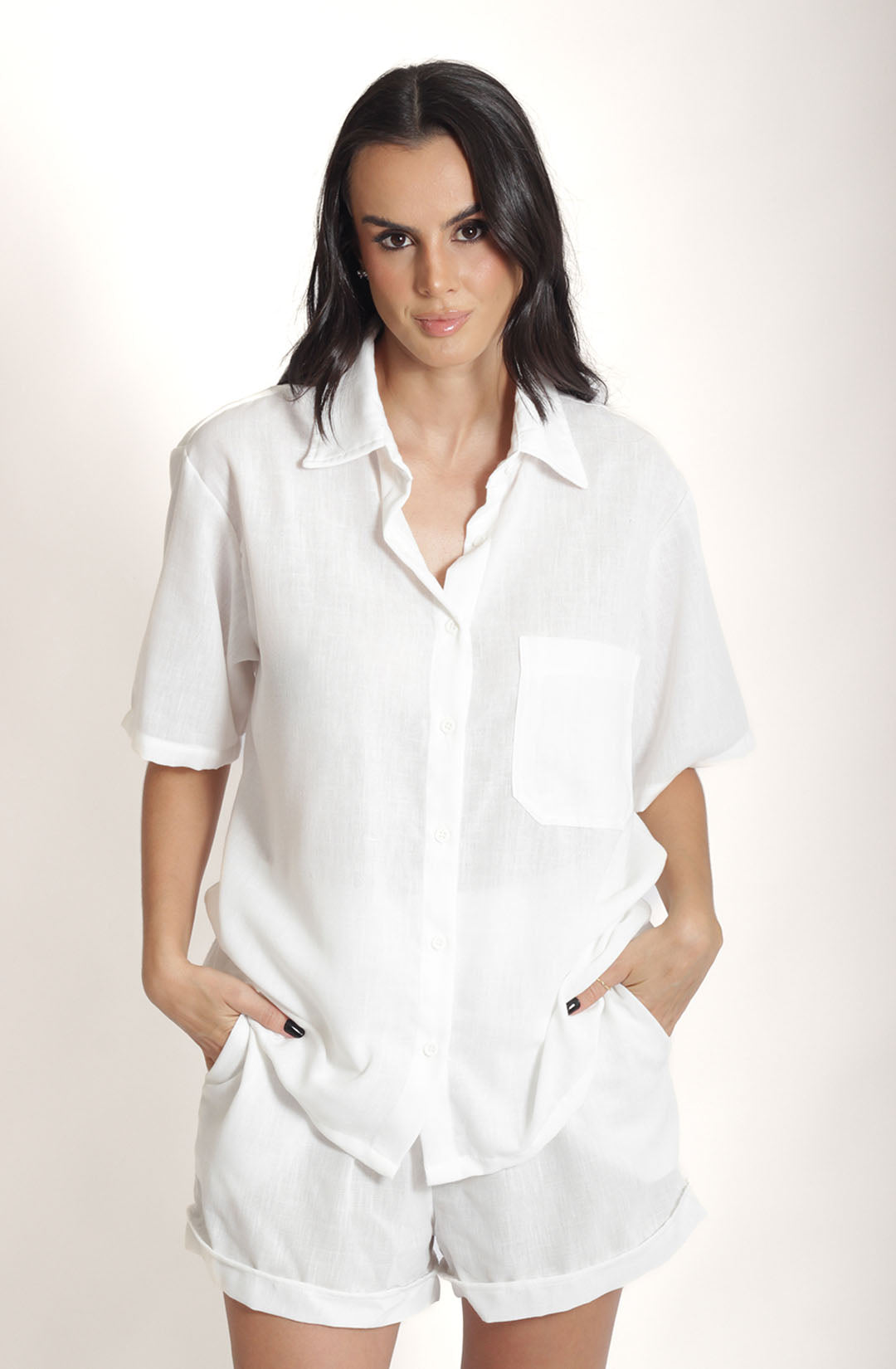 Conjunto marcela off - White
