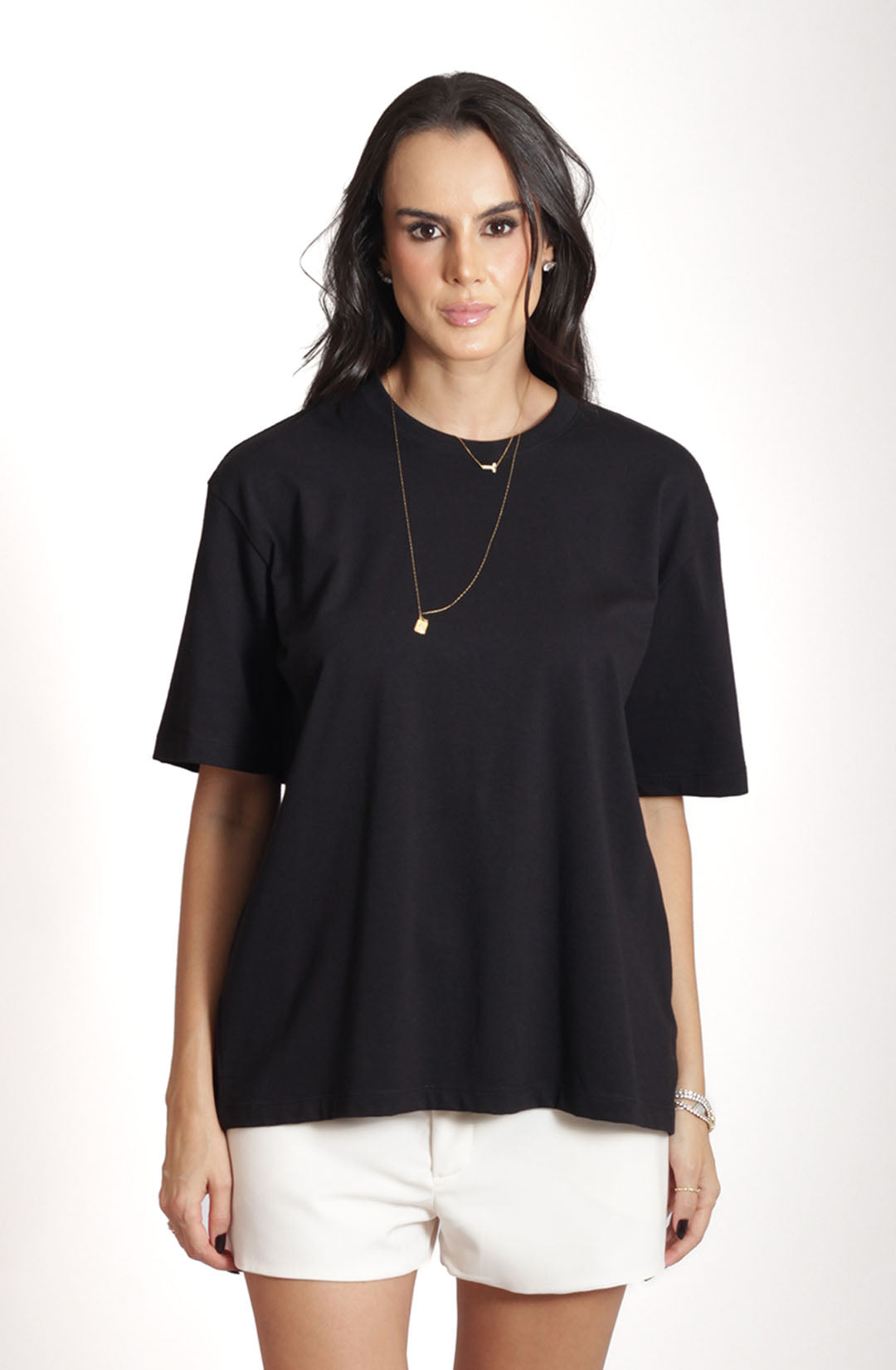 T-Shirt Angelique - Preto
