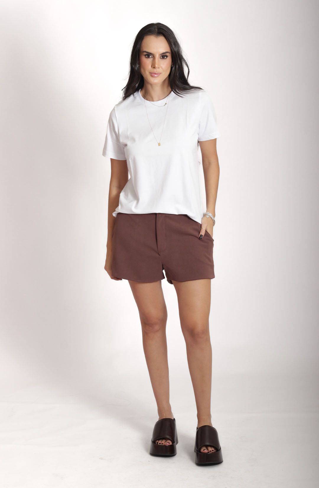 T-shirt Madda - Branco