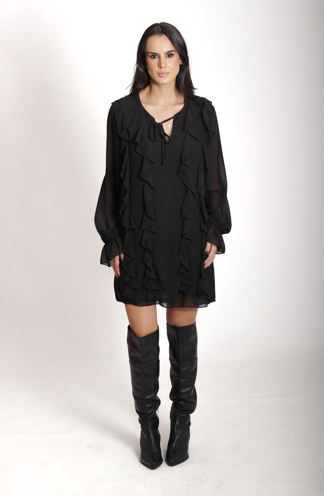 Vestido amelie - Preto