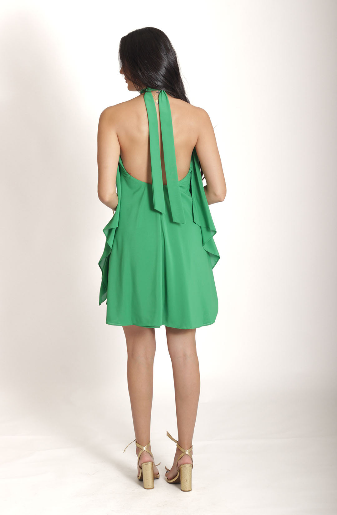 Vestido Jade - Verde Bandeira