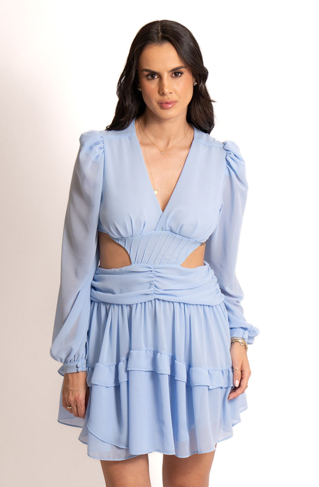 Vestido Lídia - Azul claro