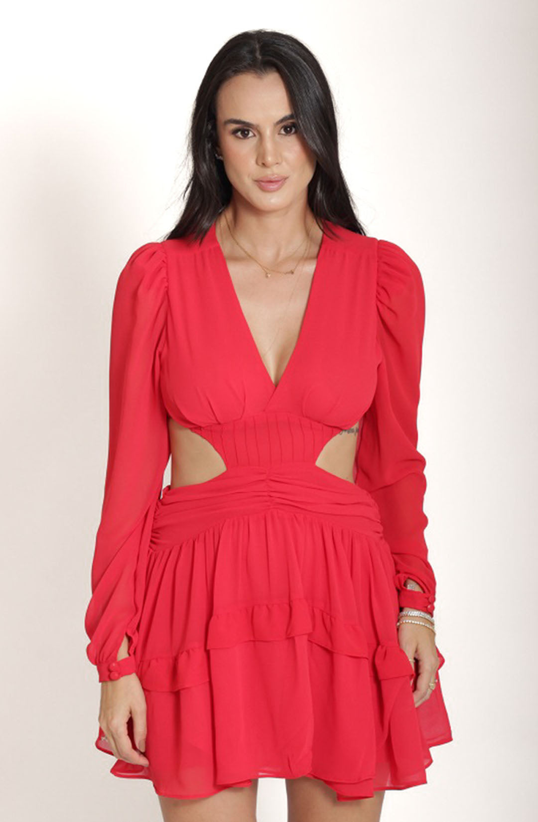Vestido Lídia - Vermelho