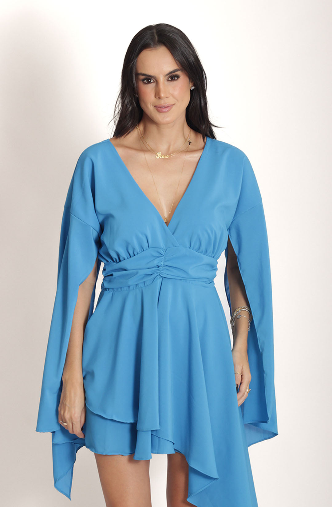 Vestido Liz - Azul escuro
