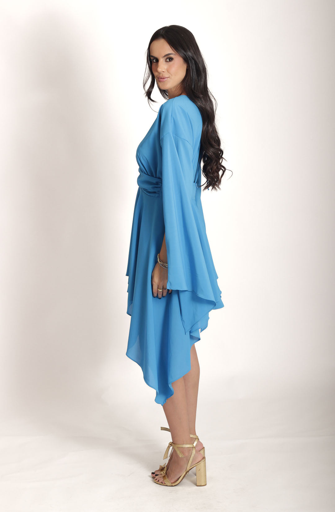 Vestido Liz - Azul escuro