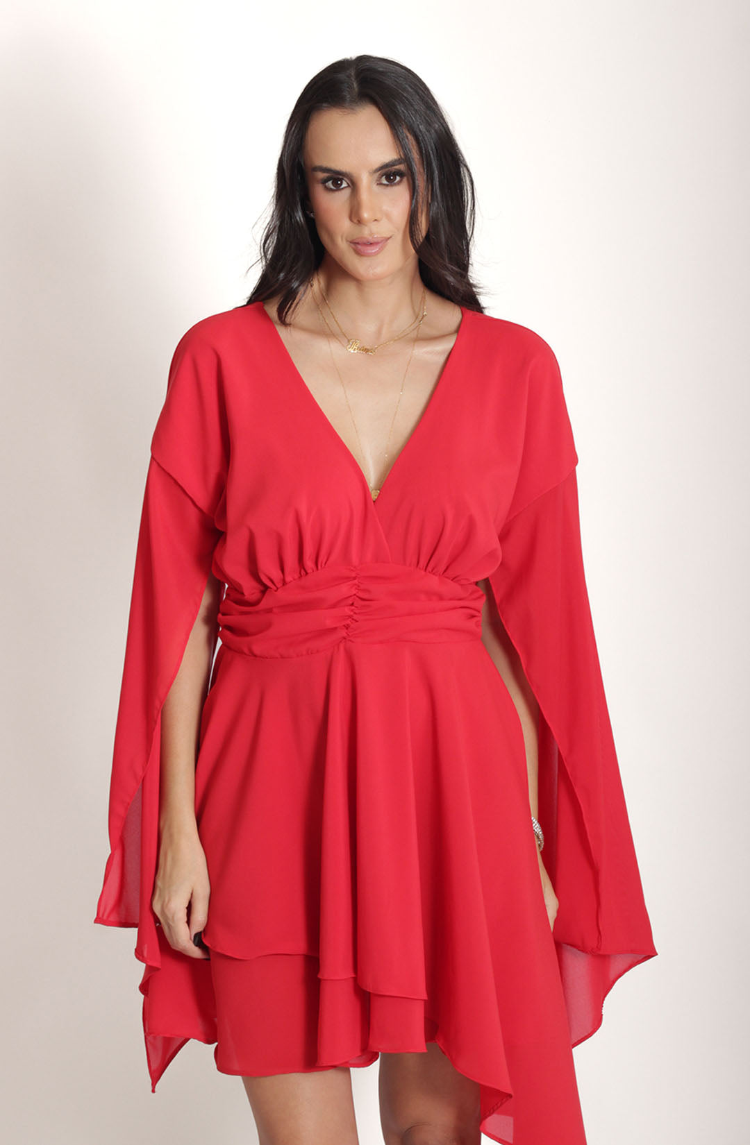 Vestido Liz - Vermelho