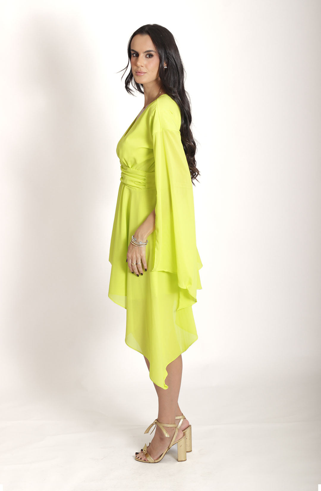 Vestido Liz - Verde Lima