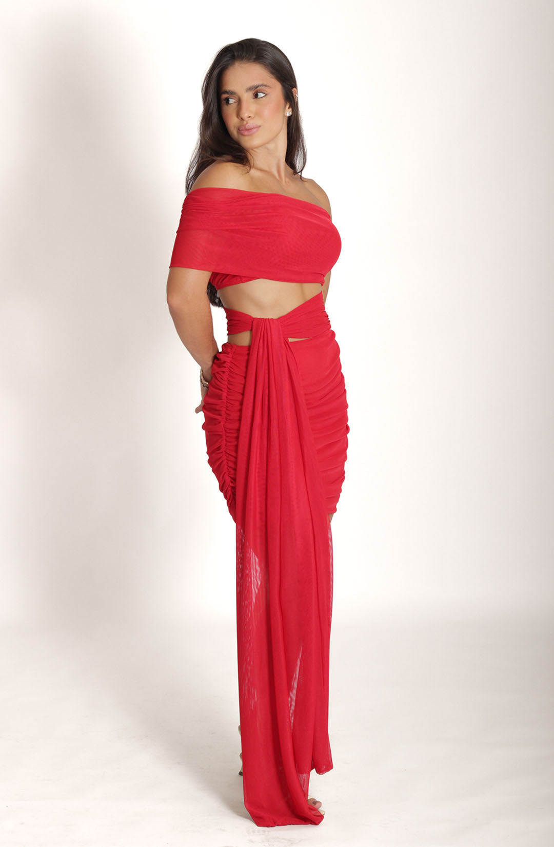 Vestido Mari - Vermelho
