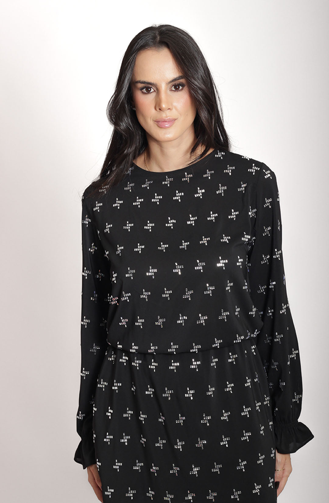 Vestido Melina - Preto