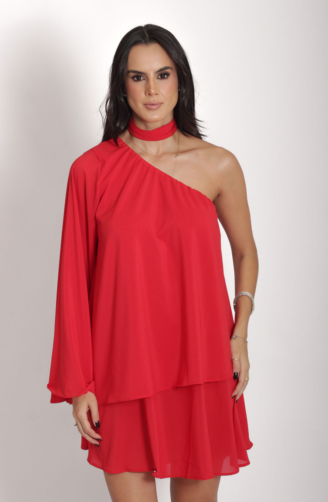 Vestido Mia - Vermelho