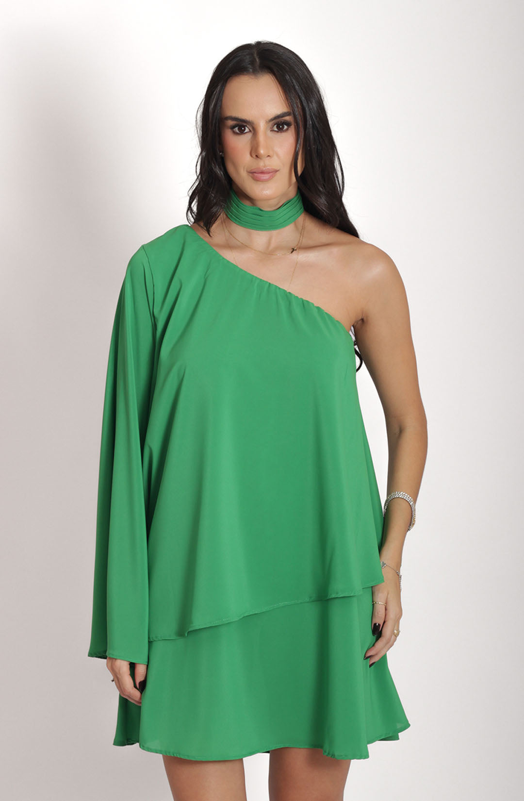 Vestido Mia - Verde Bandeira