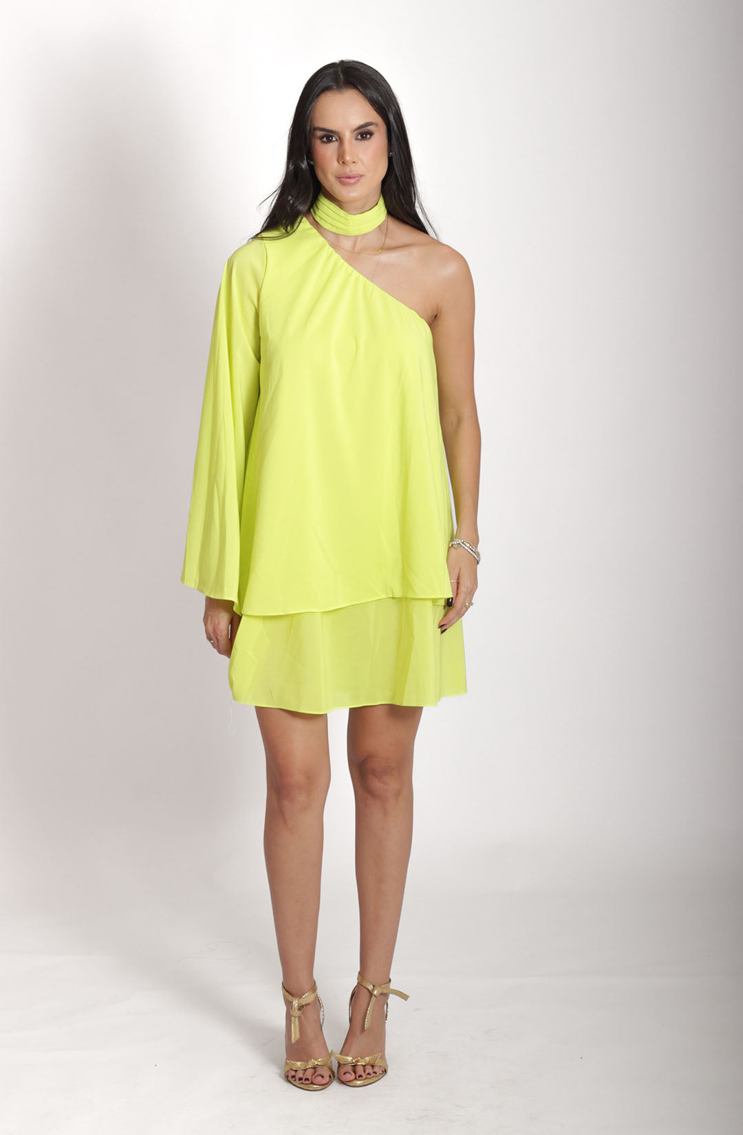 Vestido Mia - Verde Lima