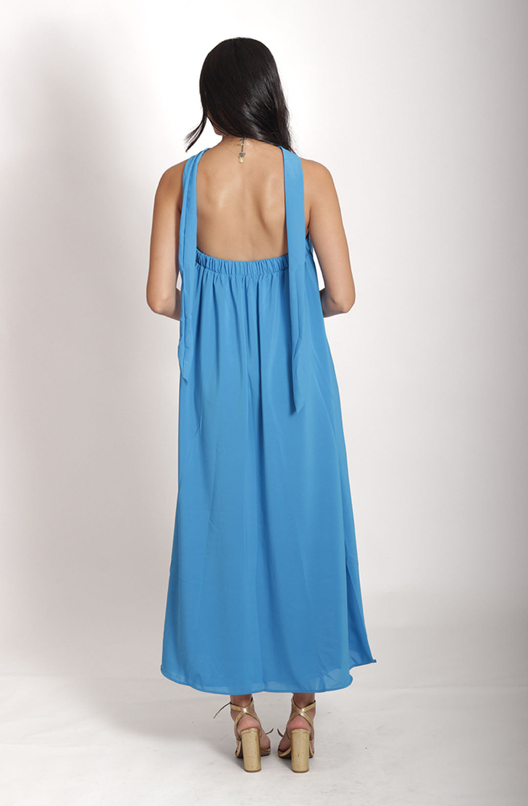 Vestido Sara - Azul escuro
