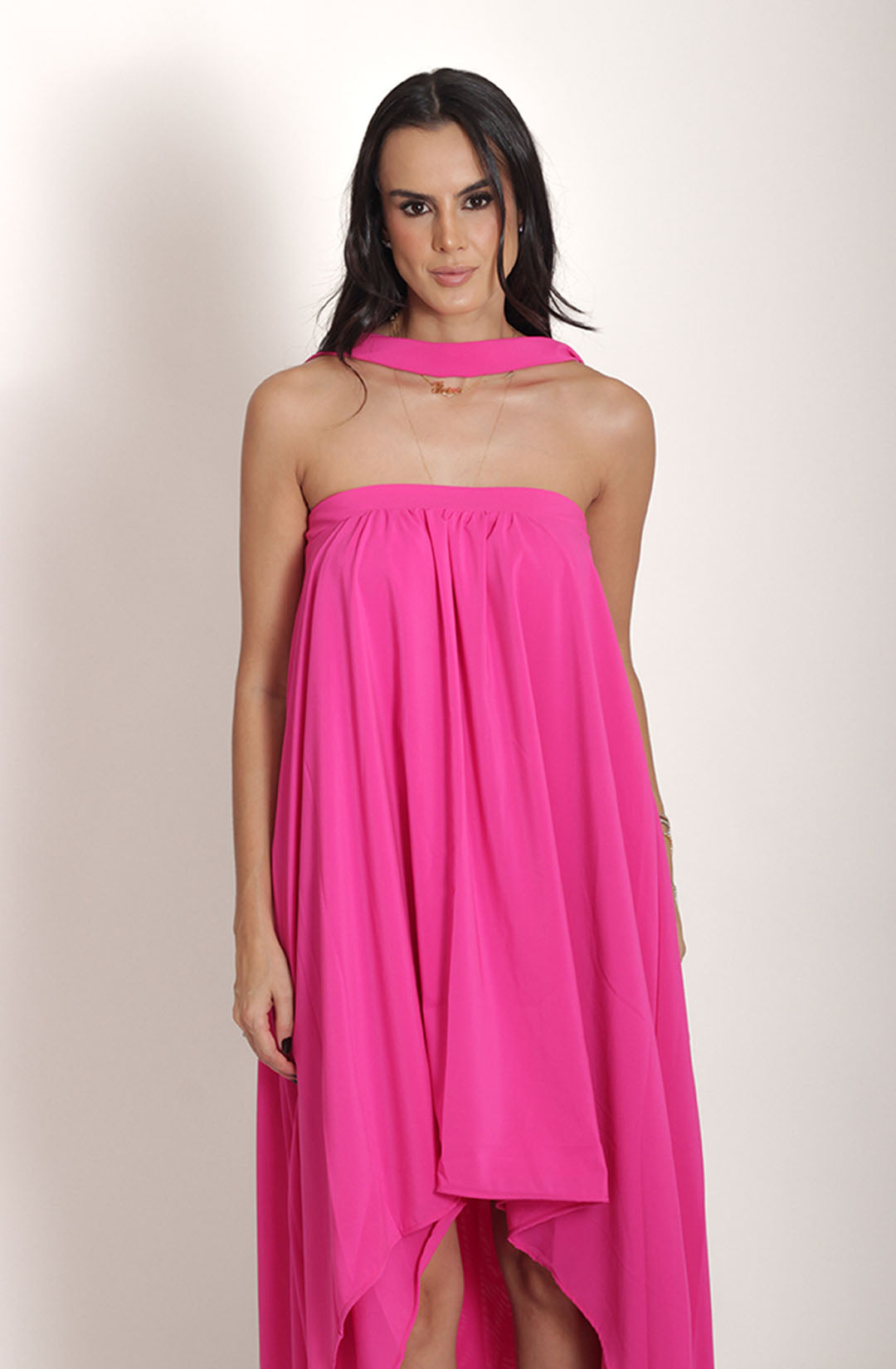 Vestido Sara - Rosa Pink