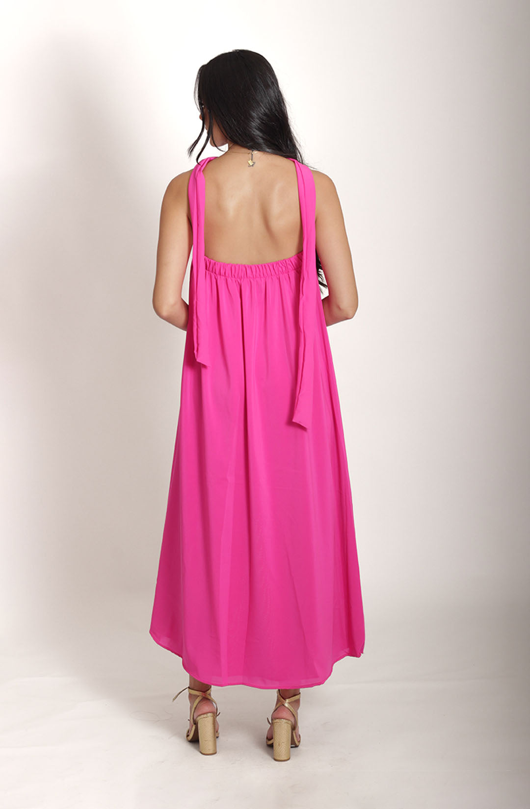 Vestido Sara - Rosa Pink
