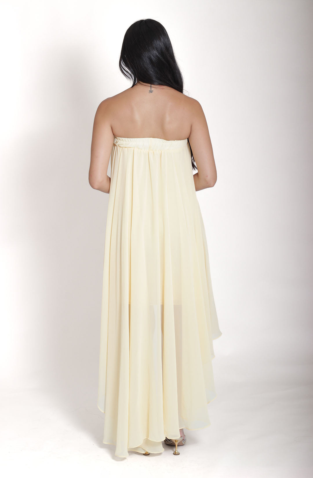 Vestido Serafine - Amarelo Manteiga