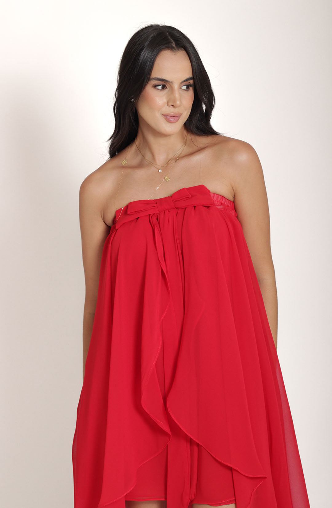 Vestido Serafine - Vermelho