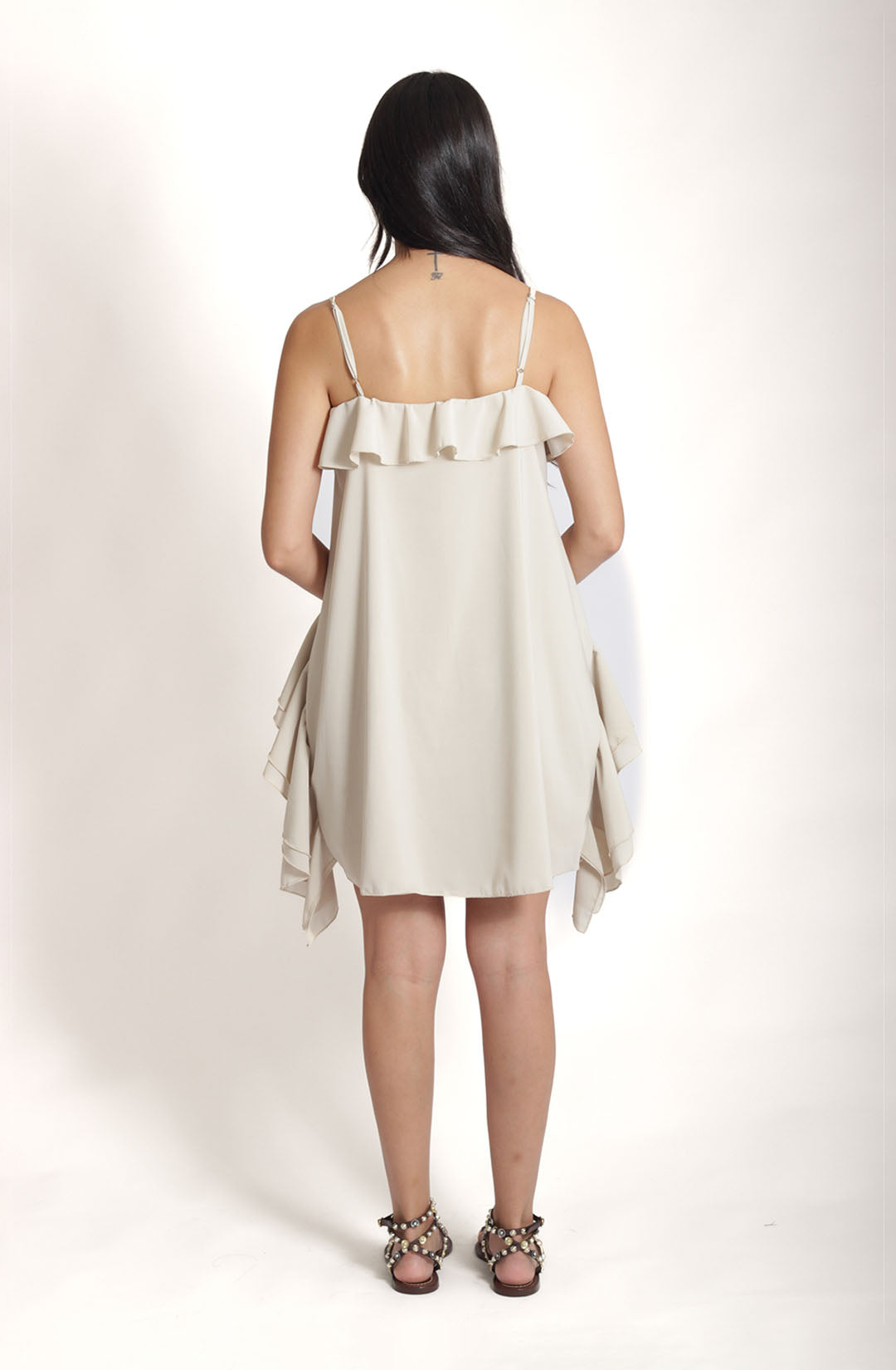 Vestido yasmim - Bege